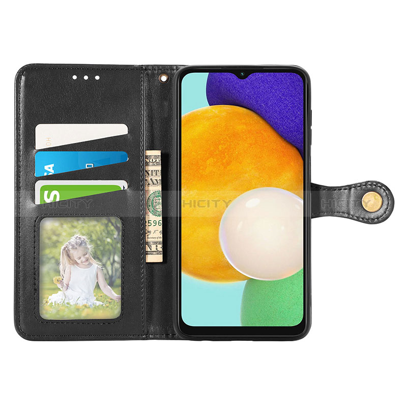 Custodia Portafoglio In Pelle Cover con Supporto S05D per Samsung Galaxy A04s