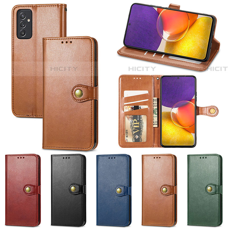 Custodia Portafoglio In Pelle Cover con Supporto S05D per Samsung Galaxy A05s