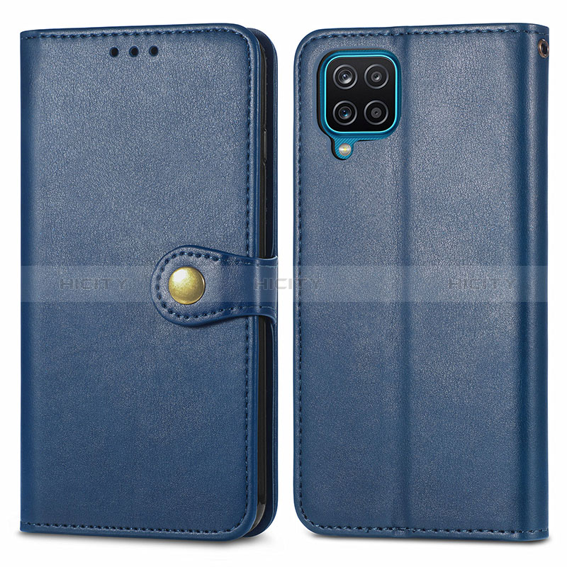 Custodia Portafoglio In Pelle Cover con Supporto S05D per Samsung Galaxy A12 Nacho