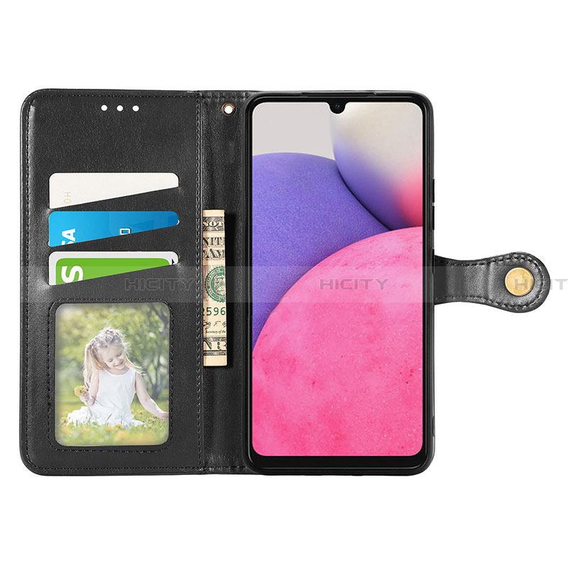 Custodia Portafoglio In Pelle Cover con Supporto S05D per Samsung Galaxy A33 5G