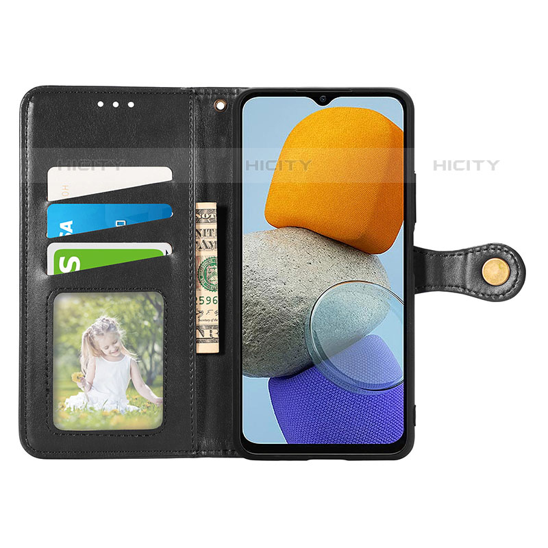 Custodia Portafoglio In Pelle Cover con Supporto S05D per Samsung Galaxy M23 5G