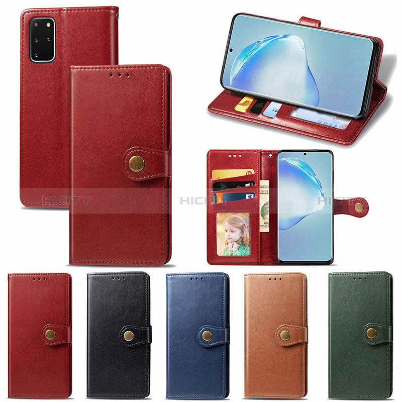 Custodia Portafoglio In Pelle Cover con Supporto S05D per Samsung Galaxy S20 Plus