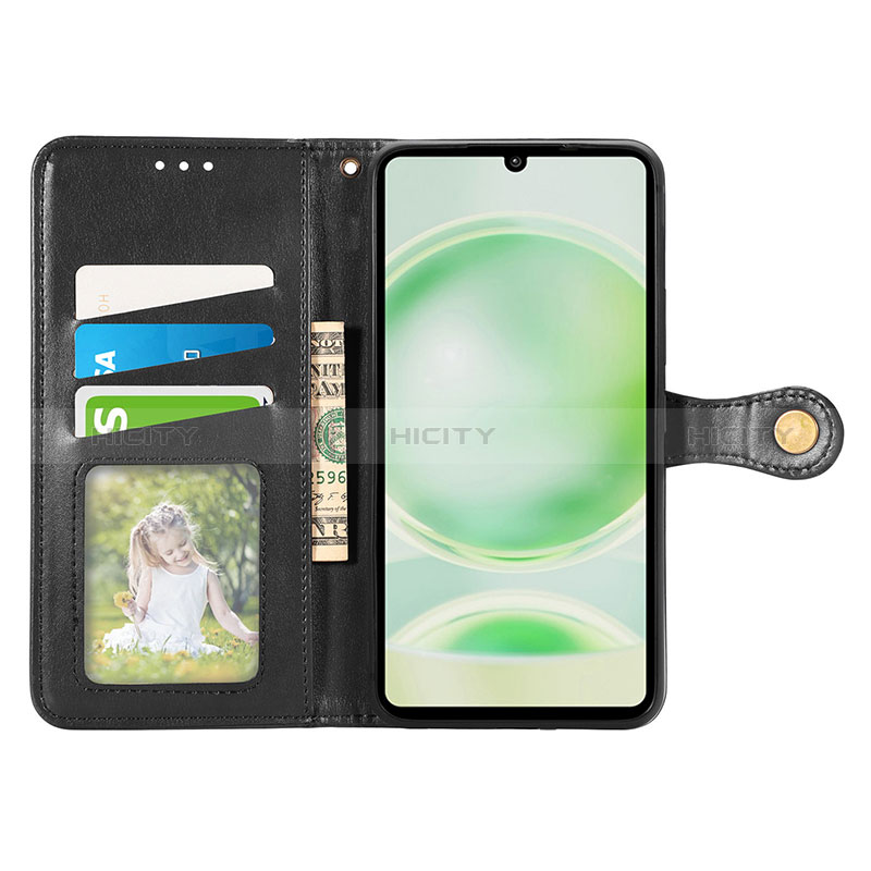 Custodia Portafoglio In Pelle Cover con Supporto S05D per Sharp Aquos Sense8