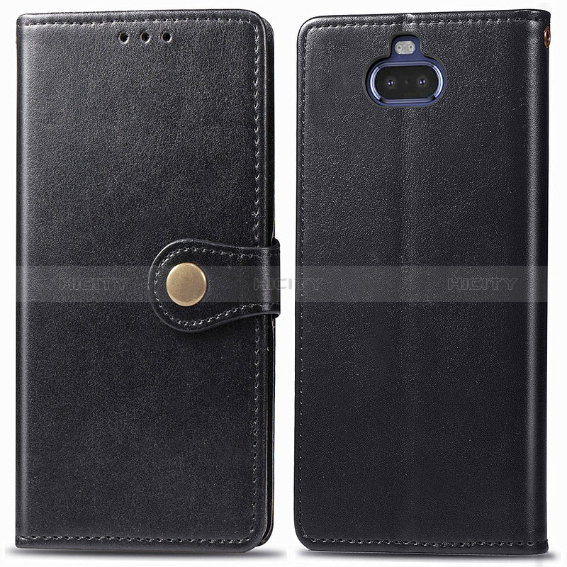 Custodia Portafoglio In Pelle Cover con Supporto S05D per Sony Xperia 8 Lite