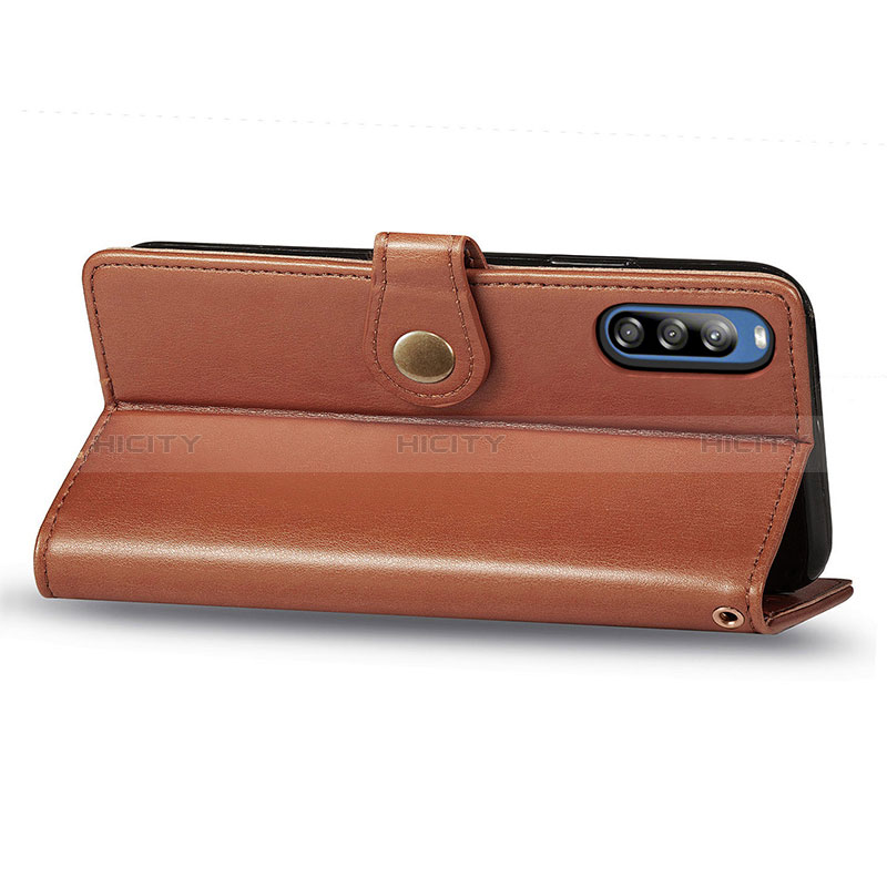 Custodia Portafoglio In Pelle Cover con Supporto S05D per Sony Xperia L4