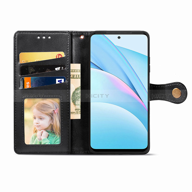 Custodia Portafoglio In Pelle Cover con Supporto S05D per Xiaomi Mi 10i 5G