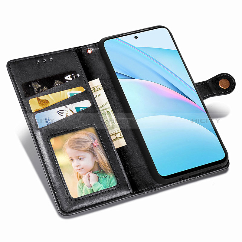 Custodia Portafoglio In Pelle Cover con Supporto S05D per Xiaomi Mi 10T Lite 5G