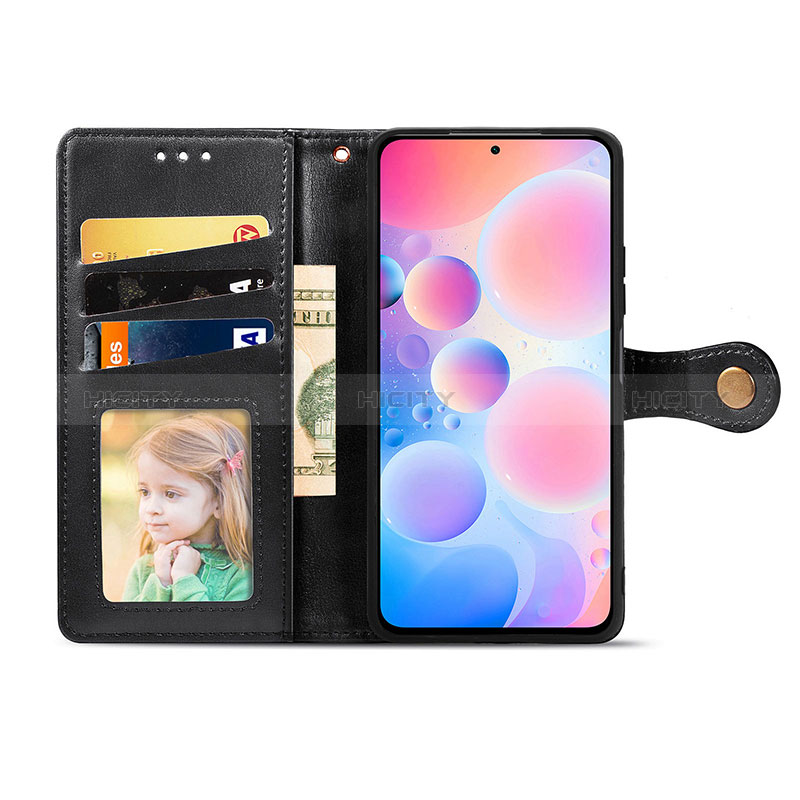 Custodia Portafoglio In Pelle Cover con Supporto S05D per Xiaomi Mi 11i 5G