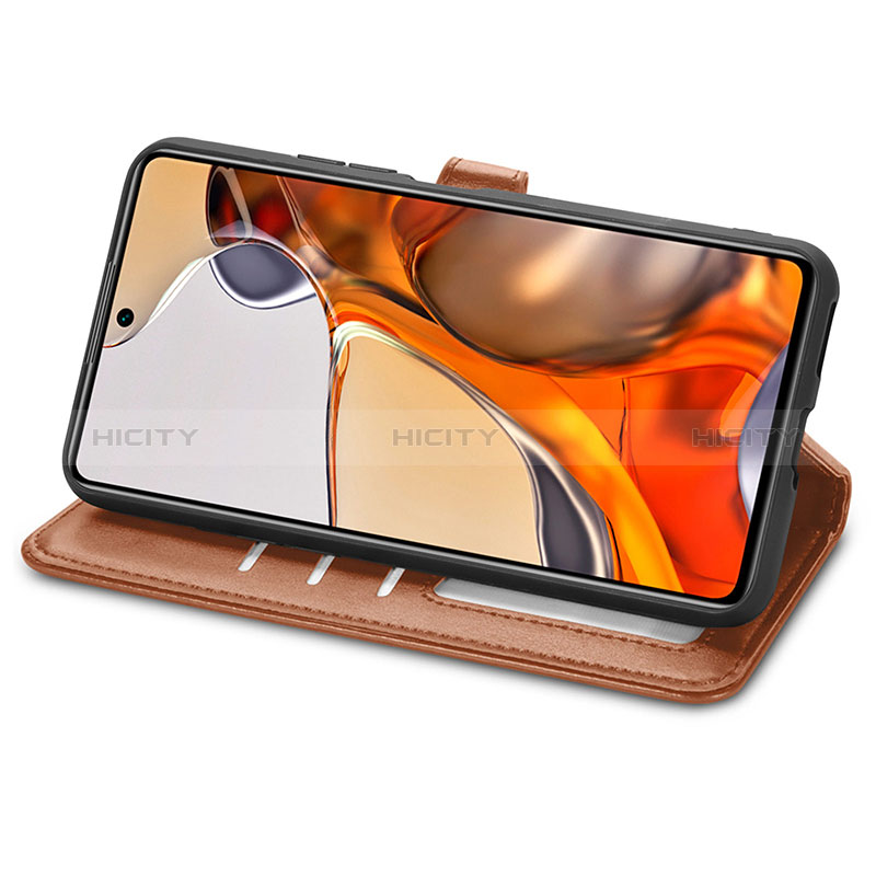 Custodia Portafoglio In Pelle Cover con Supporto S05D per Xiaomi Mi 11T 5G