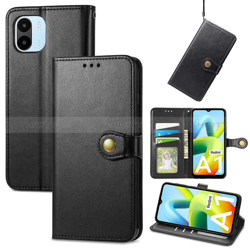 Custodia Portafoglio In Pelle Cover con Supporto S05D per Xiaomi Poco C50