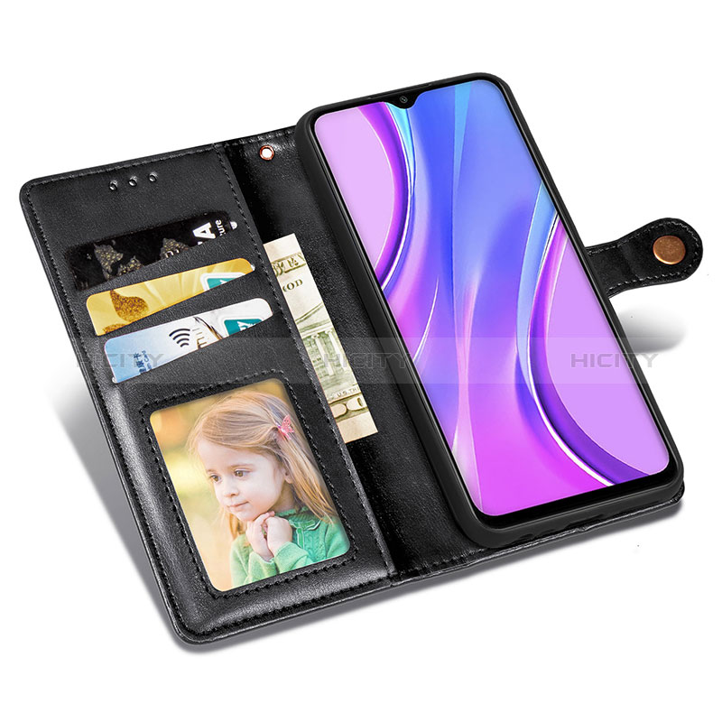 Custodia Portafoglio In Pelle Cover con Supporto S05D per Xiaomi Poco M2