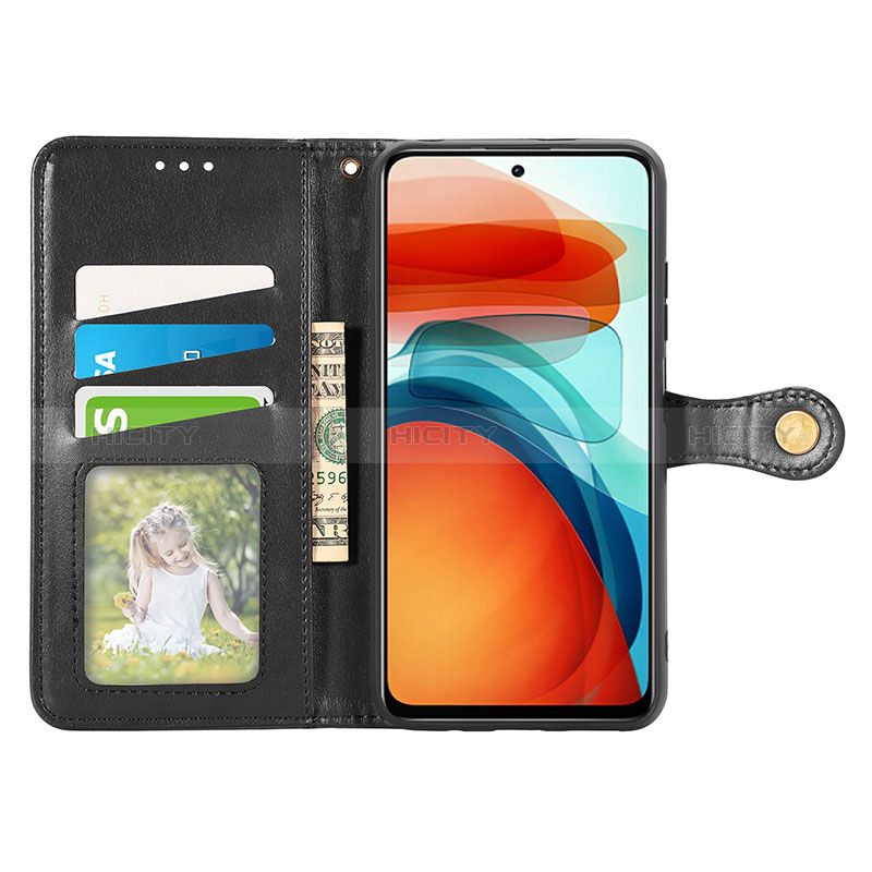 Custodia Portafoglio In Pelle Cover con Supporto S05D per Xiaomi Poco X3 GT 5G