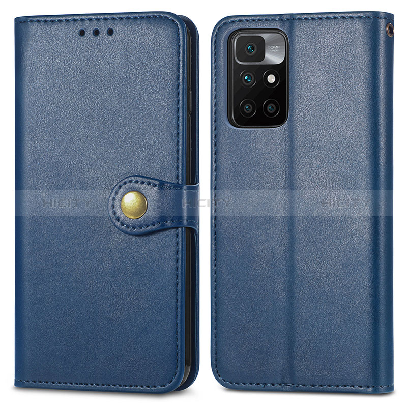 Custodia Portafoglio In Pelle Cover con Supporto S05D per Xiaomi Redmi 10 (2022)