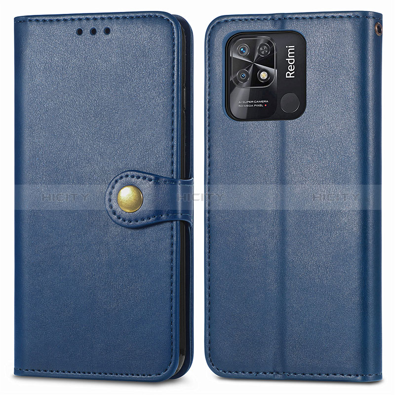 Custodia Portafoglio In Pelle Cover con Supporto S05D per Xiaomi Redmi 10C 4G