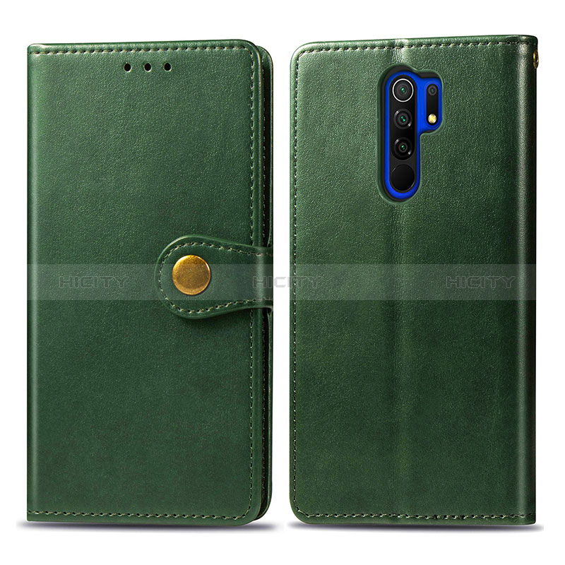 Custodia Portafoglio In Pelle Cover con Supporto S05D per Xiaomi Redmi 9