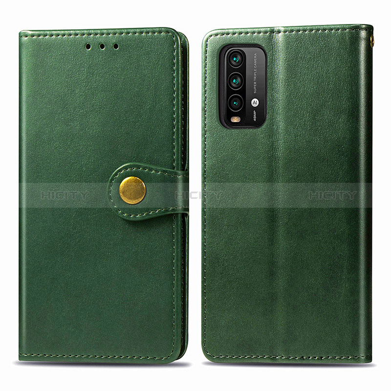 Custodia Portafoglio In Pelle Cover con Supporto S05D per Xiaomi Redmi 9 Power