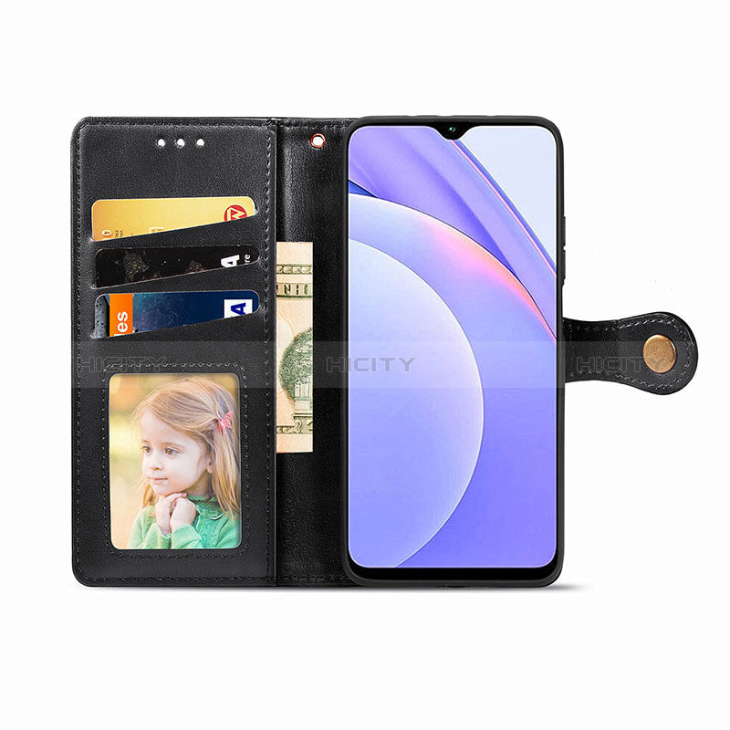 Custodia Portafoglio In Pelle Cover con Supporto S05D per Xiaomi Redmi 9 Power