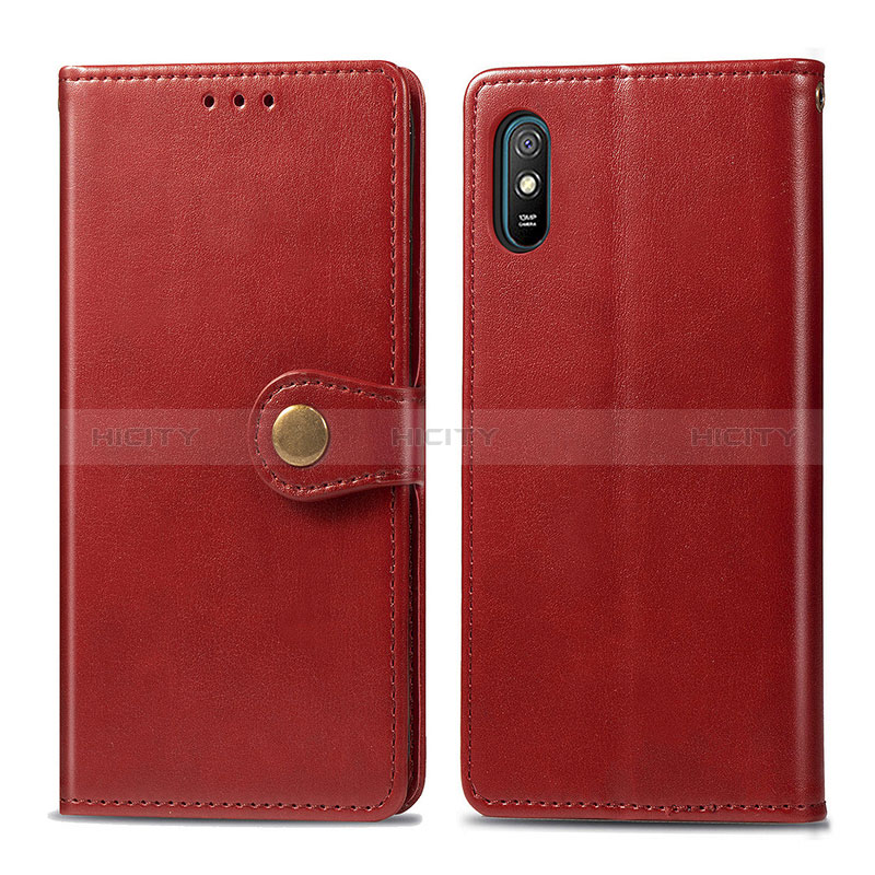 Custodia Portafoglio In Pelle Cover con Supporto S05D per Xiaomi Redmi 9AT