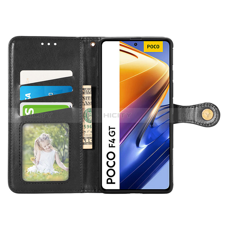 Custodia Portafoglio In Pelle Cover con Supporto S05D per Xiaomi Redmi K50 Gaming 5G