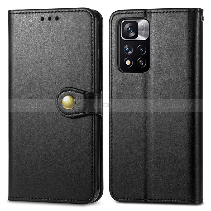 Custodia Portafoglio In Pelle Cover con Supporto S05D per Xiaomi Redmi Note 11 Pro+ Plus 5G