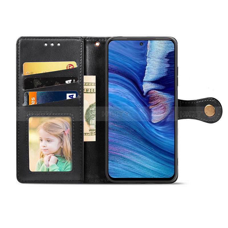 Custodia Portafoglio In Pelle Cover con Supporto S05D per Xiaomi Redmi Note 11 SE 5G