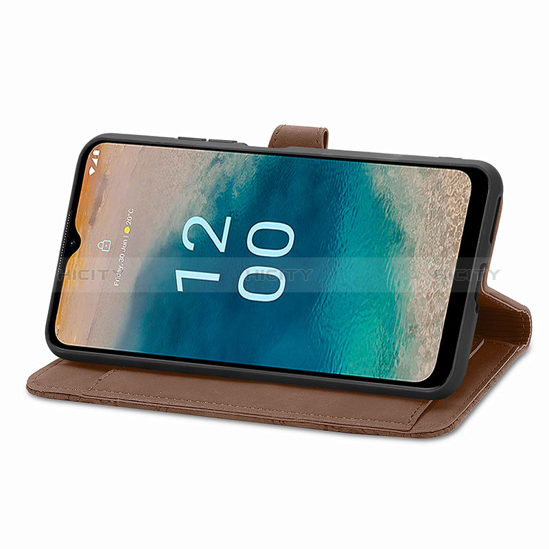 Custodia Portafoglio In Pelle Cover con Supporto S06D per Nokia G22