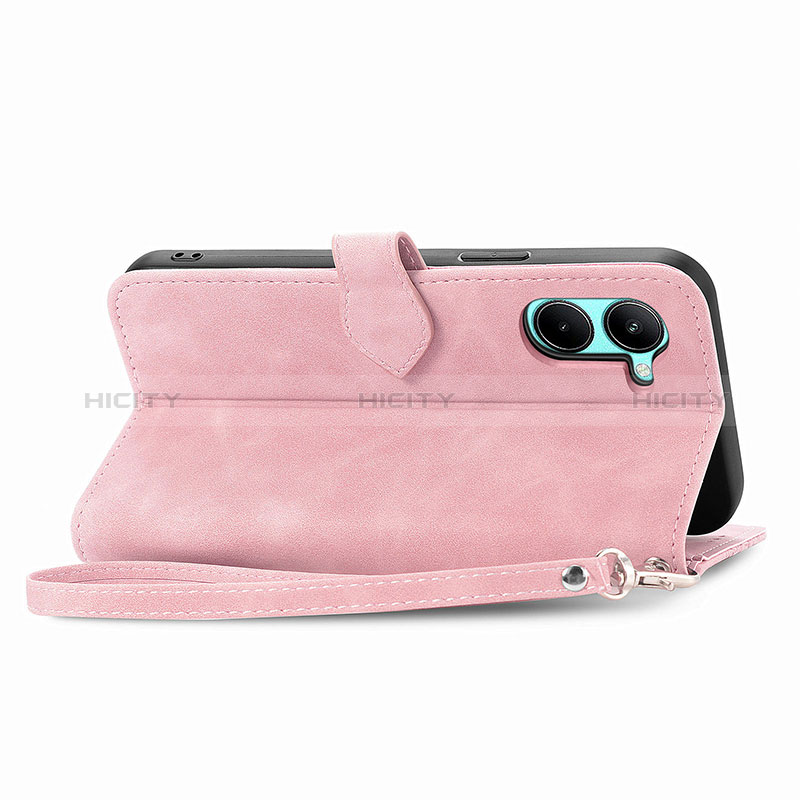 Custodia Portafoglio In Pelle Cover con Supporto S06D per Realme C33