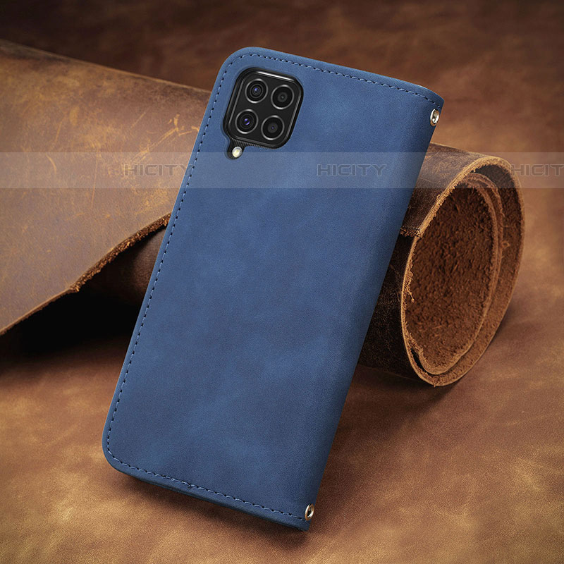 Custodia Portafoglio In Pelle Cover con Supporto S06D per Samsung Galaxy F62 5G