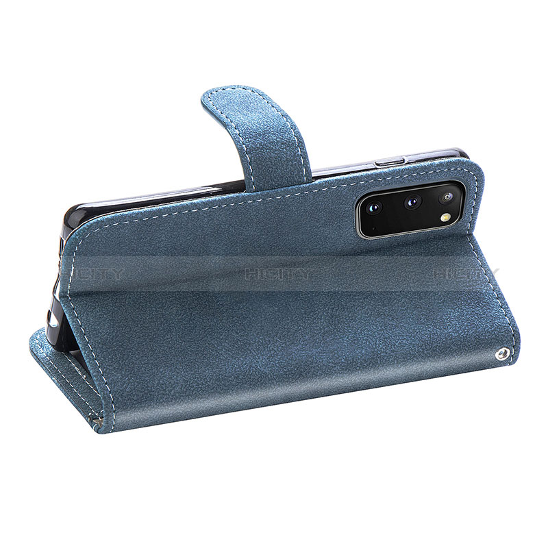 Custodia Portafoglio In Pelle Cover con Supporto S06D per Samsung Galaxy S20 5G