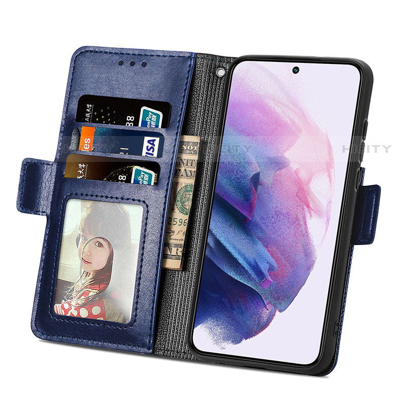 Custodia Portafoglio In Pelle Cover con Supporto S06D per Samsung Galaxy S23 5G