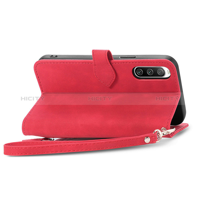 Custodia Portafoglio In Pelle Cover con Supporto S06D per Sony Xperia 10 IV SO-52C