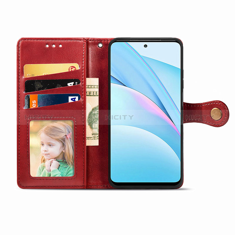 Custodia Portafoglio In Pelle Cover con Supporto S06D per Xiaomi Mi 10i 5G