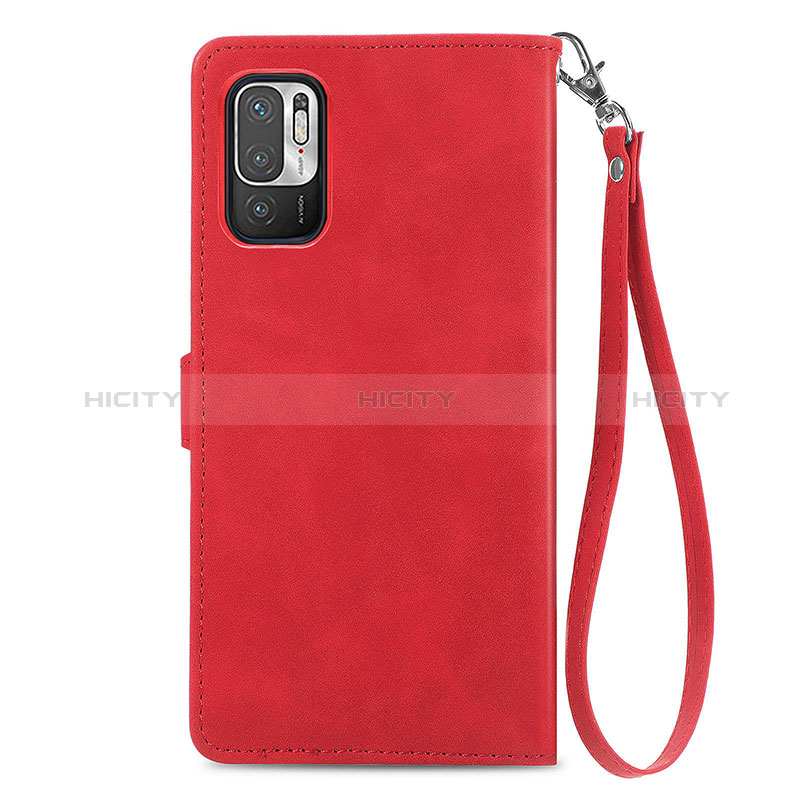 Custodia Portafoglio In Pelle Cover con Supporto S06D per Xiaomi Redmi Note 10T 5G