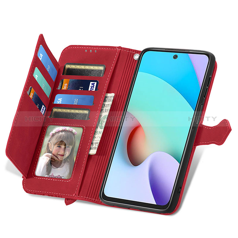 Custodia Portafoglio In Pelle Cover con Supporto S06D per Xiaomi Redmi Note 11 5G