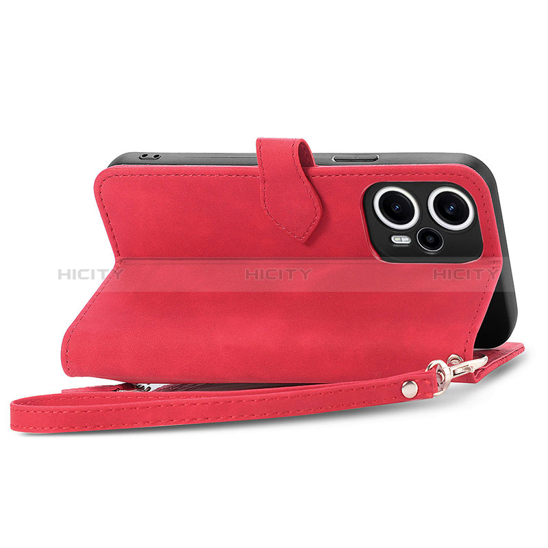 Custodia Portafoglio In Pelle Cover con Supporto S06D per Xiaomi Redmi Note 12 Turbo 5G