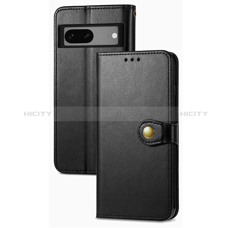 Custodia Portafoglio In Pelle Cover con Supporto S07D per Google Pixel 7 5G