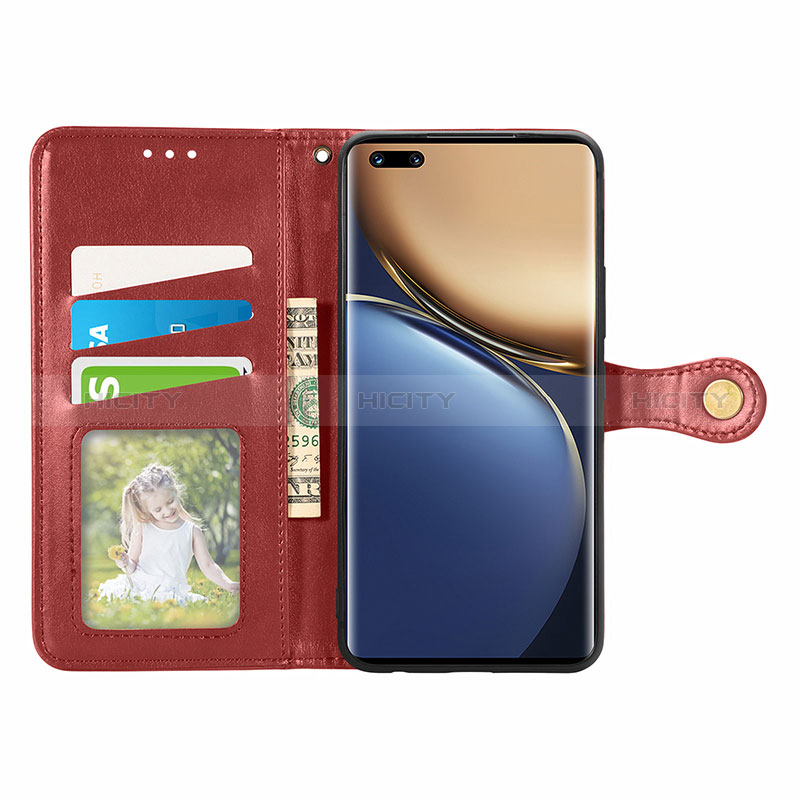 Custodia Portafoglio In Pelle Cover con Supporto S07D per Huawei Honor Magic3 5G