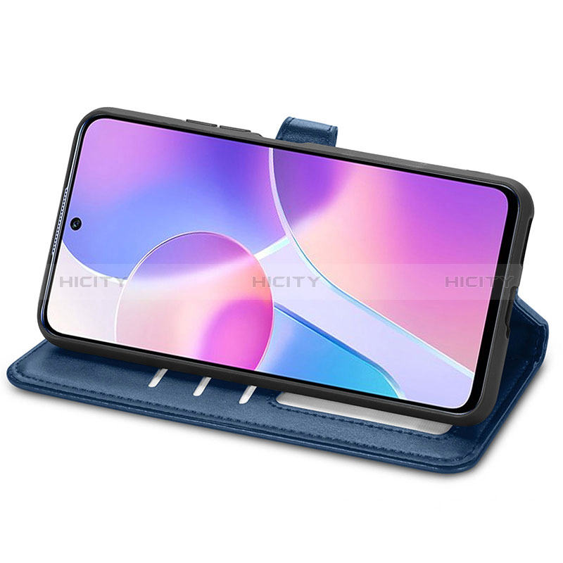 Custodia Portafoglio In Pelle Cover con Supporto S07D per Huawei Honor X30i