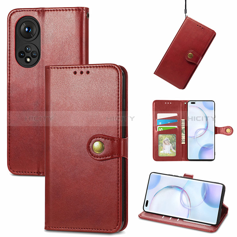 Custodia Portafoglio In Pelle Cover con Supporto S07D per Huawei Nova 9 Pro