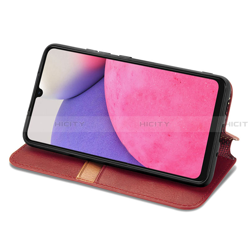 Custodia Portafoglio In Pelle Cover con Supporto S07D per Samsung Galaxy A33 5G