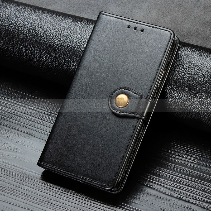 Custodia Portafoglio In Pelle Cover con Supporto S07D per Xiaomi Redmi 10X 5G Nero