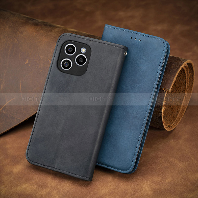 Custodia Portafoglio In Pelle Cover con Supporto S08D per Huawei Honor 60 SE 5G