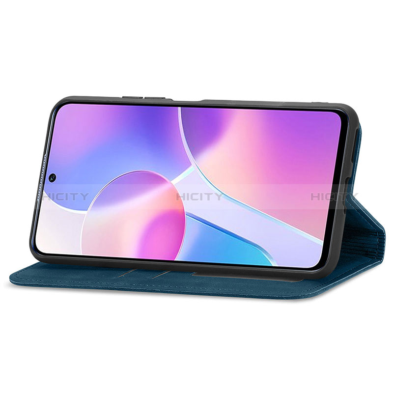 Custodia Portafoglio In Pelle Cover con Supporto S08D per Huawei Honor X30i