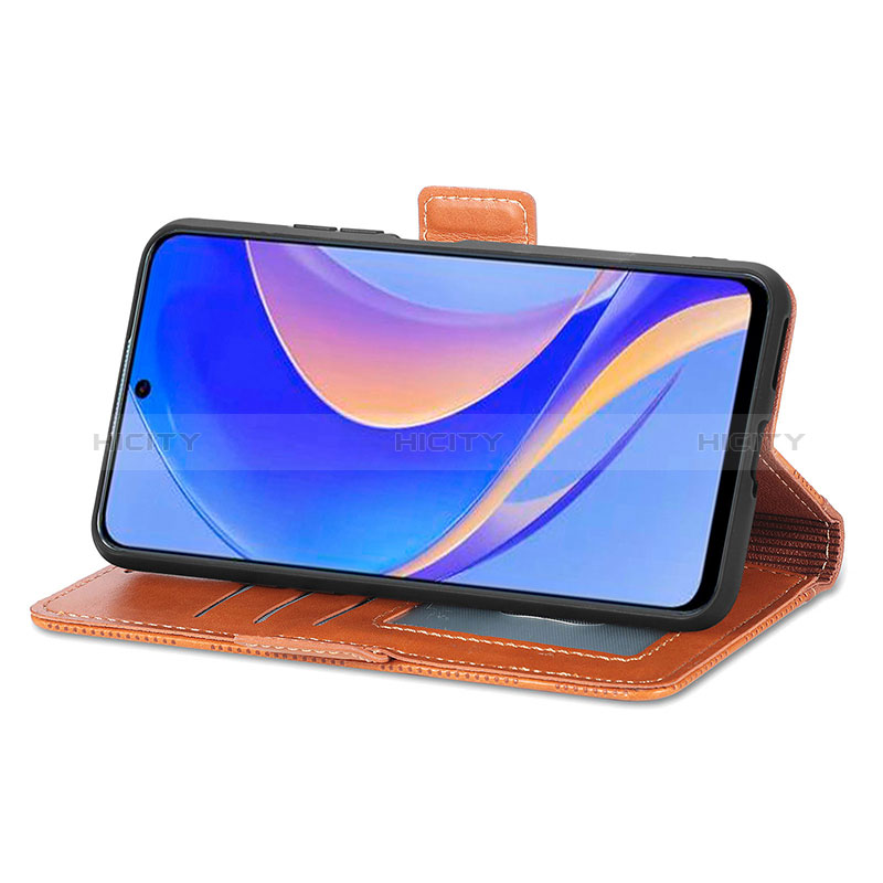 Custodia Portafoglio In Pelle Cover con Supporto S08D per Huawei Nova Y90