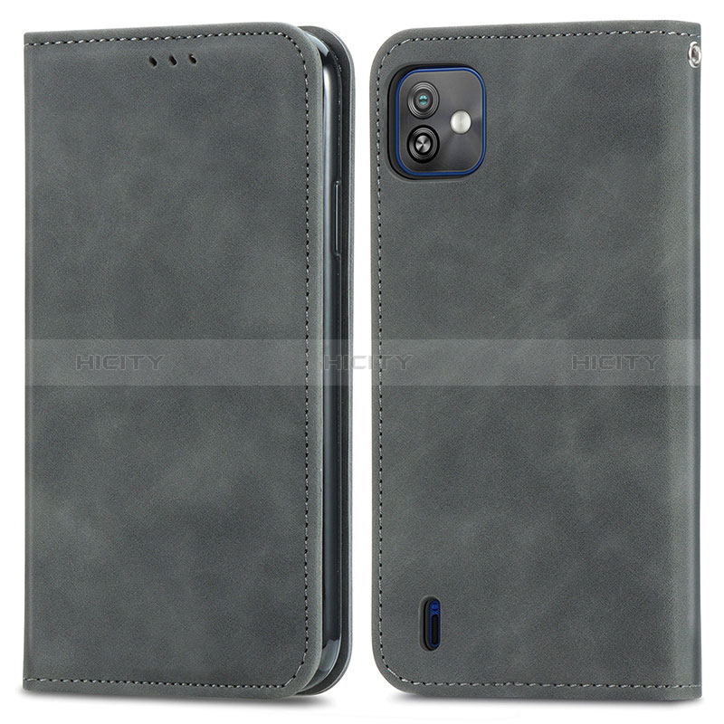 Custodia Portafoglio In Pelle Cover con Supporto S08D per Wiko Y82