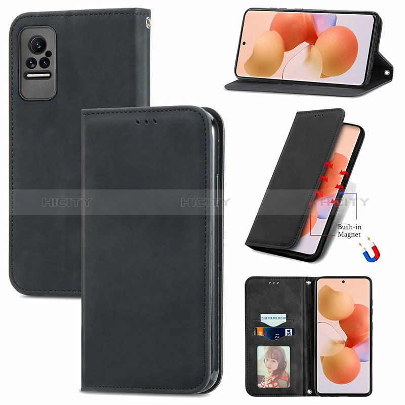 Custodia Portafoglio In Pelle Cover con Supporto S08D per Xiaomi Civi 1S 5G