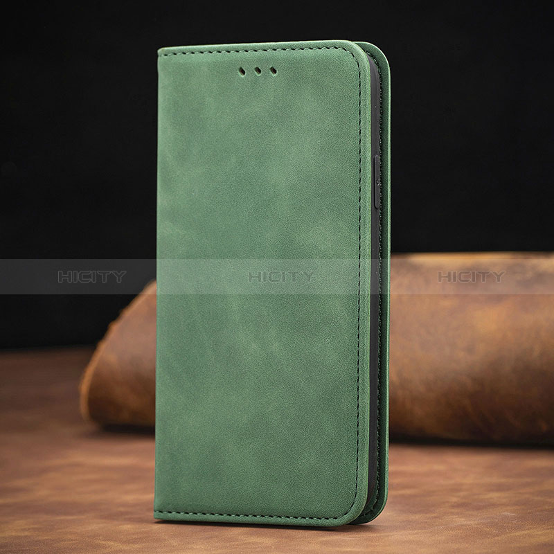 Custodia Portafoglio In Pelle Cover con Supporto S08D per Xiaomi Mi 10S 5G Verde