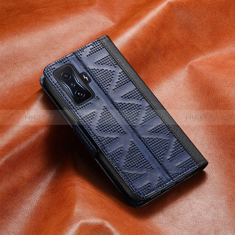 Custodia Portafoglio In Pelle Cover con Supporto S08D per Xiaomi Poco F4 GT 5G