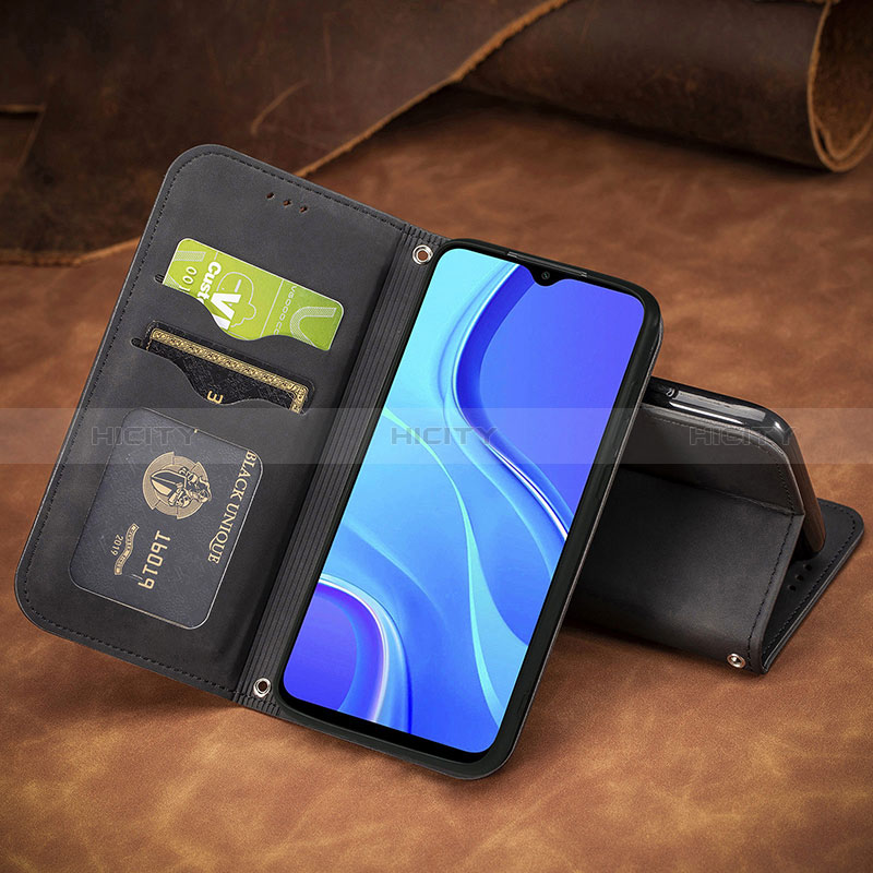 Custodia Portafoglio In Pelle Cover con Supporto S08D per Xiaomi Poco M2