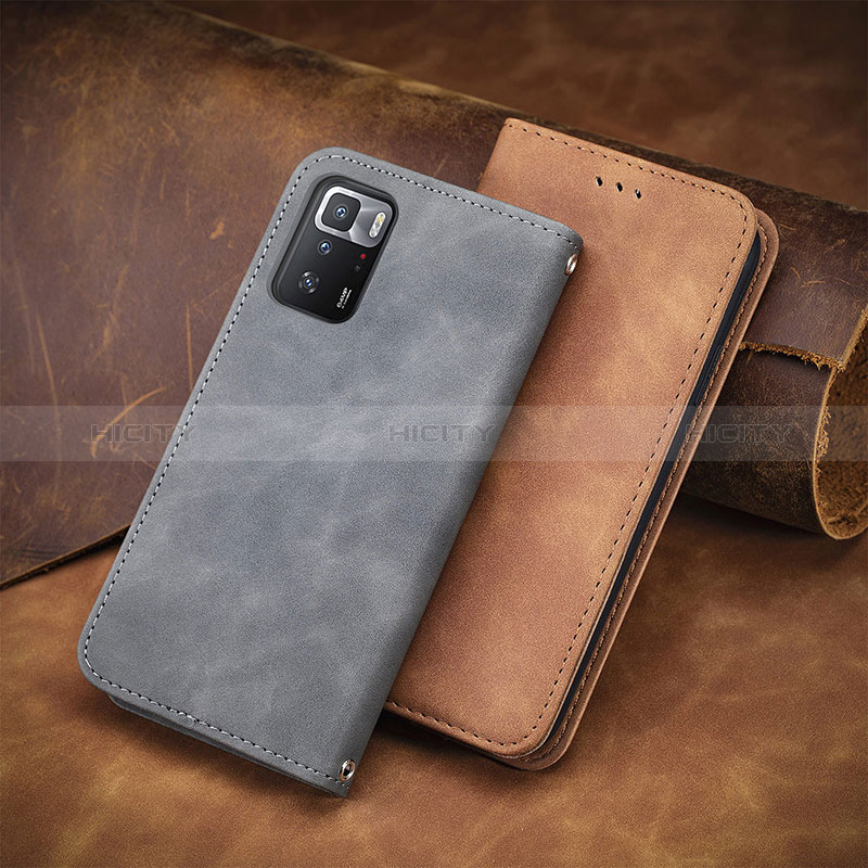 Custodia Portafoglio In Pelle Cover con Supporto S08D per Xiaomi Poco X3 GT 5G